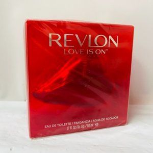 Revlon Love Is On Eau De Toilette, 1.7 fl oz- NEW IN BOX- SEALED